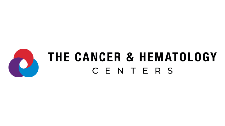 Logo for The Cancer & Hematology Centers. Features 3 overlapping circles with a teardrop cut out in the center