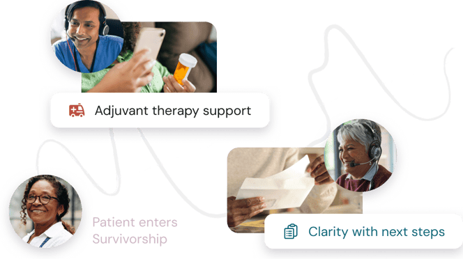 Member getting whole-person support from Thyme Care